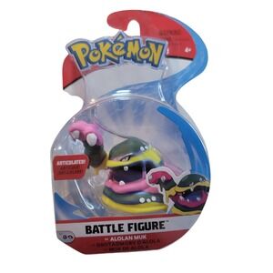 Pokemon WCT Battle Figure Kids Alolan Muk New Articulated 2018 95004